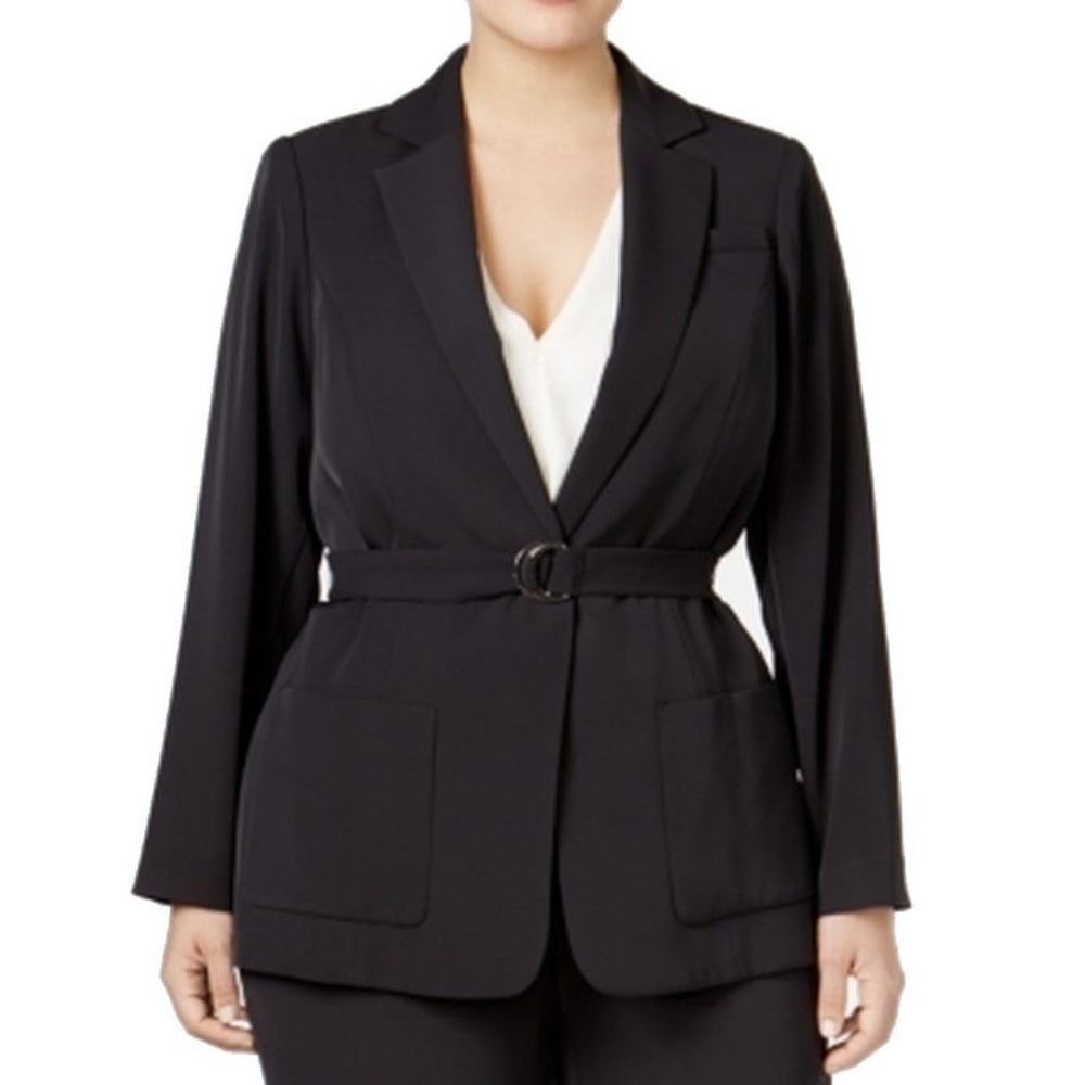 Calvin Klein Size 20W Plus Front-Tie Jacket NWOT